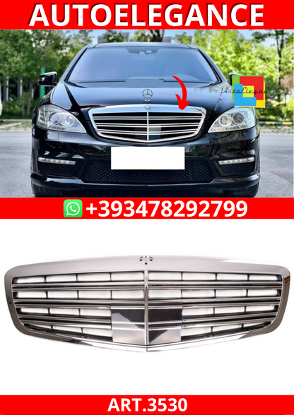 ART.3530 Griglia cromata AMG Look per Mercedes Classe S (W221) 09-13