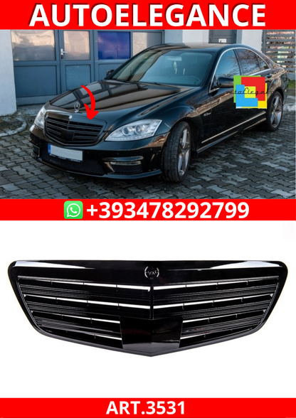 ART.3531   Griglia Nera AMG Look per Mercedes Classe S (W221) 09-13