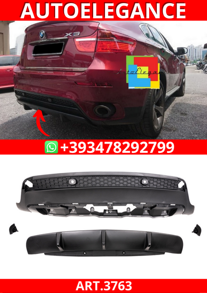 ART.3763 Diffusore Bmw X6 (E71) (2007-2014) M Perfromance Look (Copia)