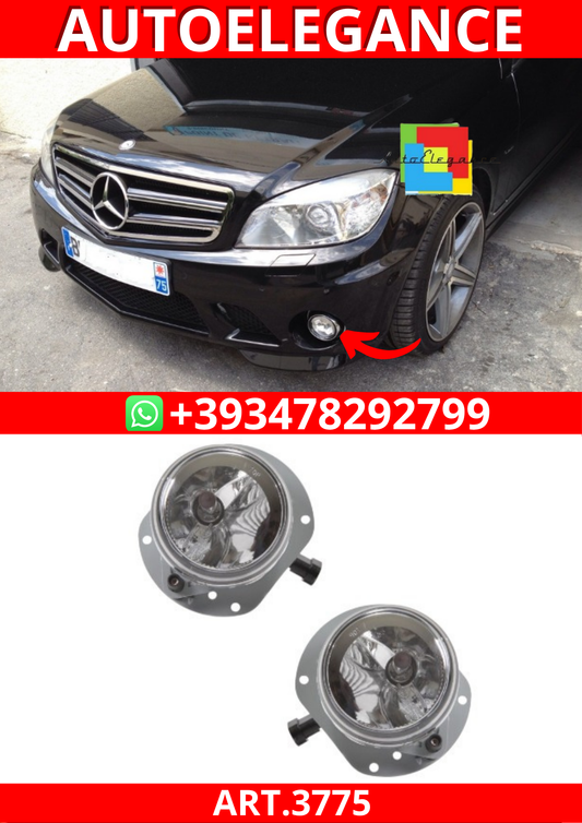 ART.3775  Set fendinebbia alogeni per Mercedes Classe C (W204)