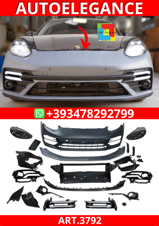 ART.3792 Paraurti Anteriore Porsche Panamera970.1 10-3 / 970.2 14-16 971 GTS