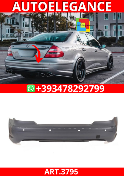 ART.3795 Paraurti posteriore E63 AMG  Mercedes Classe E (W211) (2002-2009)
