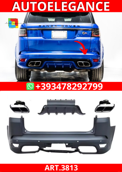 ART.3813 Paraurti Posteriori  SVR 2018+ Range Rover Sport L494 (2013-2021)