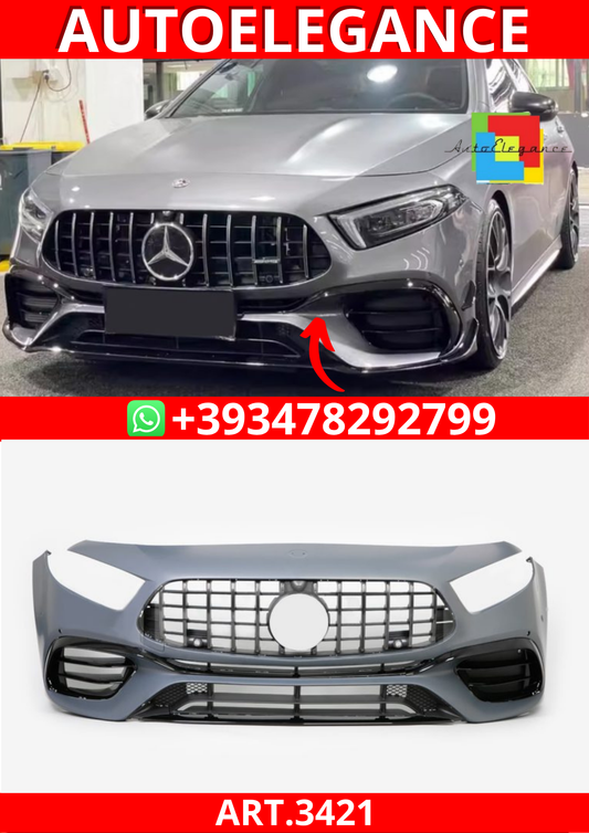 ART.3421  Paraurti anteriore A45 AMG Mercedes Classe A W177 2018+