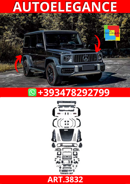 ART.3832  Bodykit G63 2018+ Look for Mercedes G Class (W463) 2007-2018