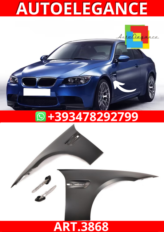 ART.3868  Set parafanghi anteriori M3 Look Bmw 3 (E90) (2005-2011)