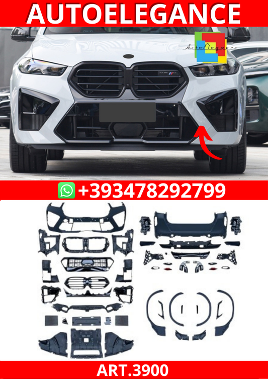 ART.3900  Bodykit X6M Look for BMW (G06) LCI 2024+