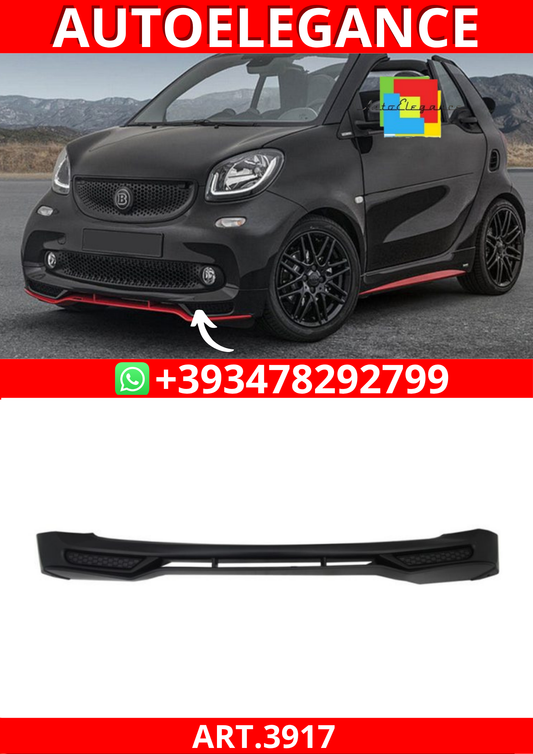 ART.3917  Sotto paraurti Smart ForTwo (453) Coupe Cabrio 14-20 Brabus Style