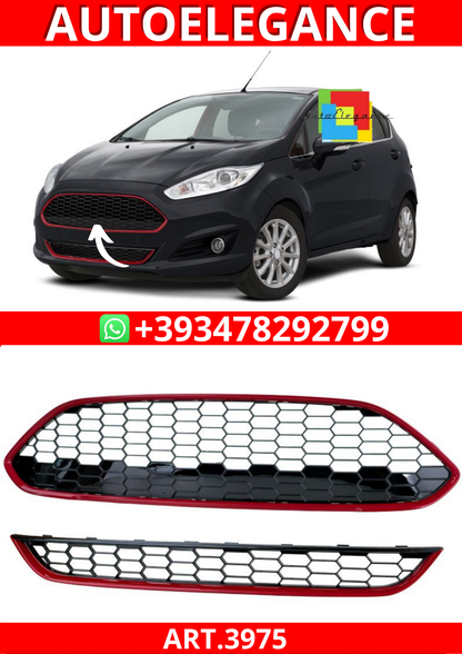 ART.3975  GRIGLIA Nero Lucido per Ford Fiesta 2013-2017