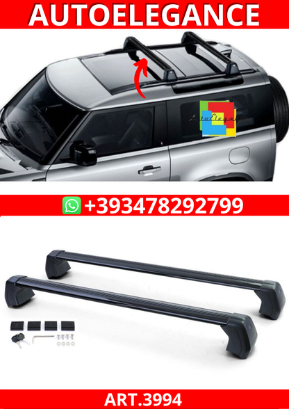 ART.3994  Barre portatutto in alluminio Land Rover Defender 90 L663 da 19