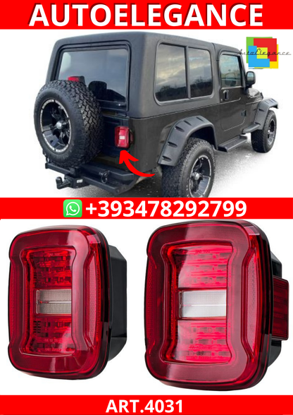 ART.4031  FARI POSTERIORE  Jeep Wrangler CJ YJ TJ 1986-2007