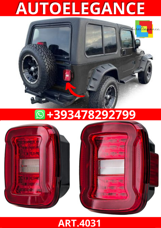 ART.4031  FARI POSTERIORE  Jeep Wrangler CJ YJ TJ 1986-2007