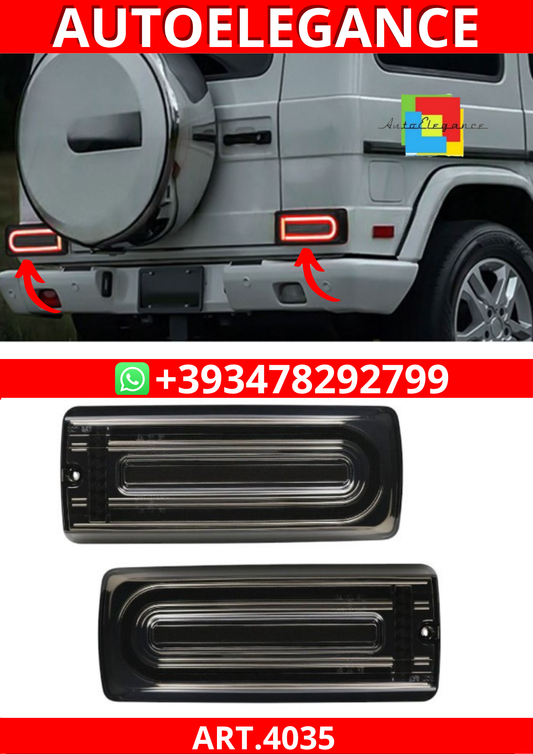 ART.4035 FARI  POSTERIORI Nero Fumo per Mercedes G Modello W463