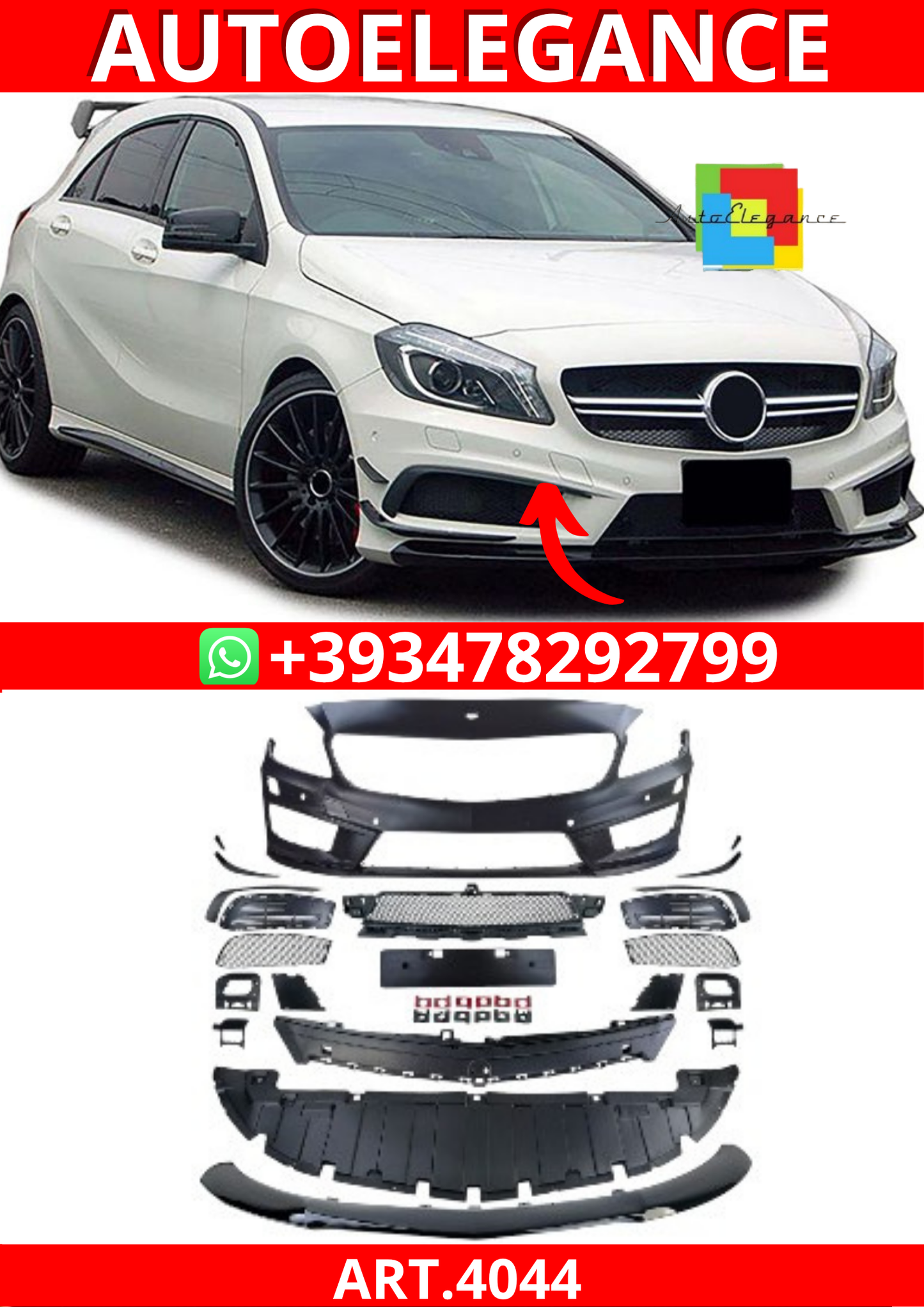 💕ART.4044  Mercedes A Klasse W176 12-18 💕