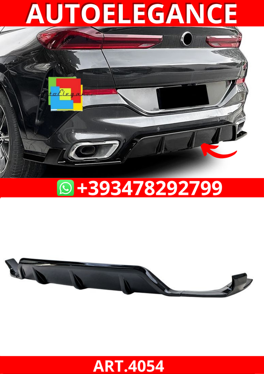 ART.4054 DIFFUSORE  BMW X6 G06 dal 2019