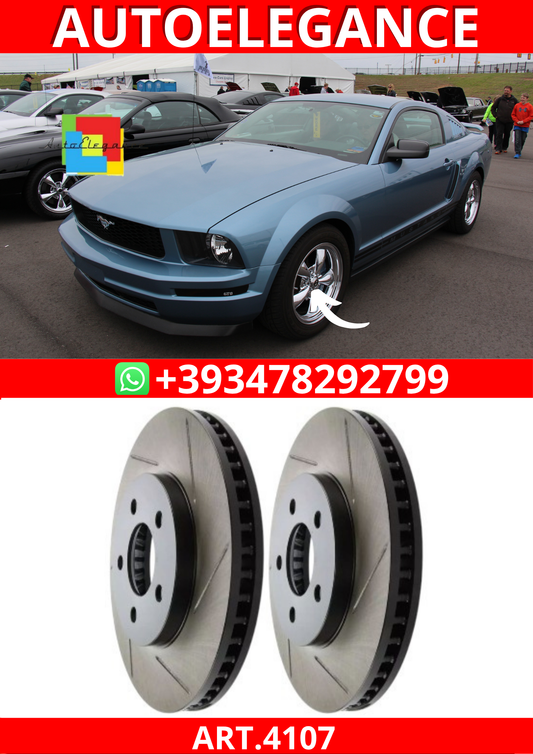 ART.4107 Dischi freno Ford Mustang V6 05-10  293mm