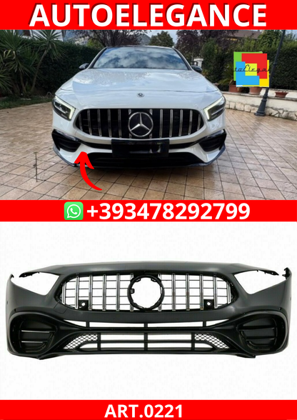 ART. 0221 PARAURTI ANTERIORE CLASSE A W177 LOOK AMG A45S