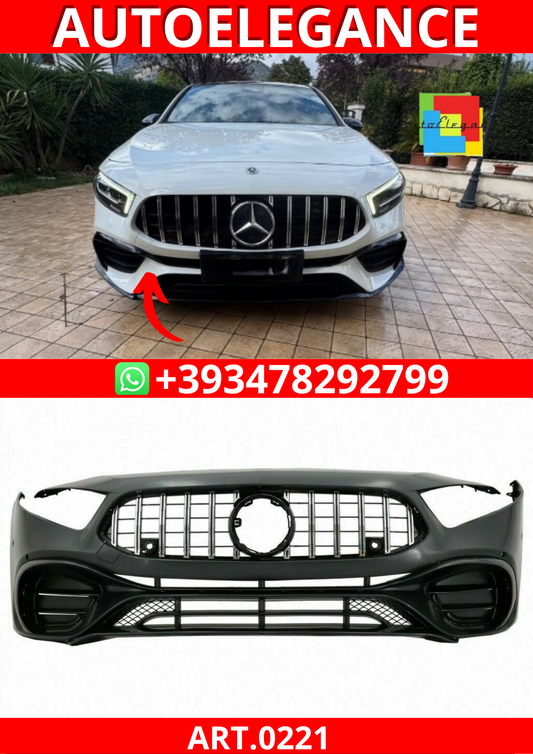 ART. 0221 PARAURTI ANTERIORE CLASSE A W177 LOOK AMG A45S