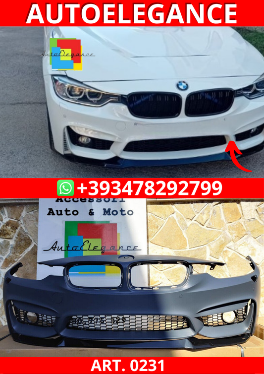ART. 0231 PARAURTI BMW SERIE 3 F30 F31 2011-2015 LOOK M3
