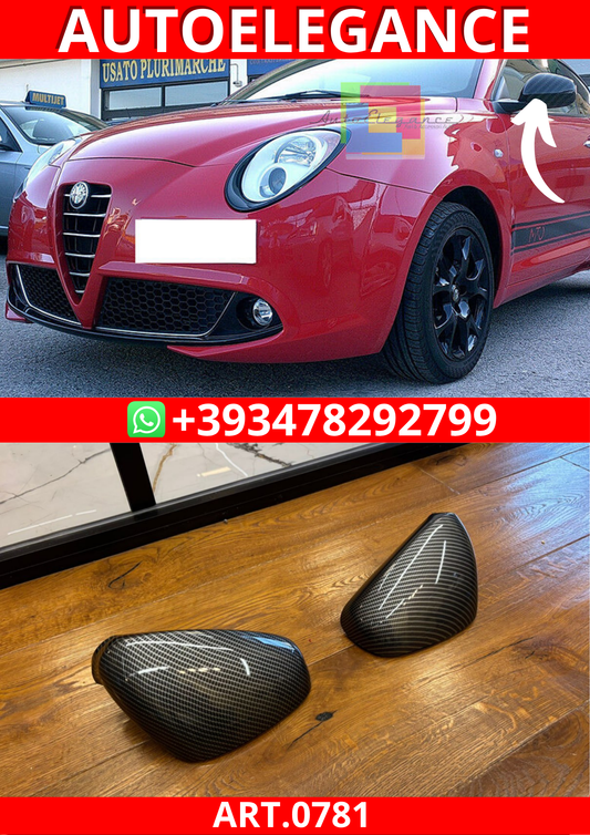 ART. 0781 CALOTTE ALFA ROMEO 159 / GIULIETTA / MITO IN CARBONIO
