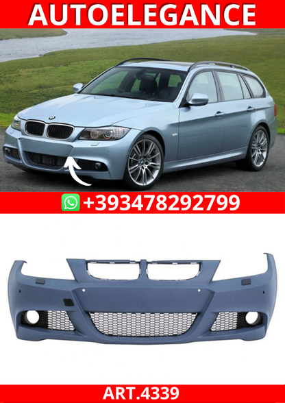 ART.4339 Paraurti anteriore M-Sport nuovo per Bmw 3 (E90, E91) 2005-2008