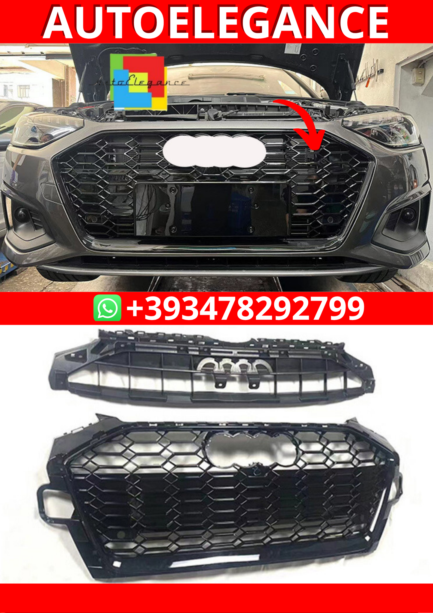 Griglia Audi A4  20-24B9