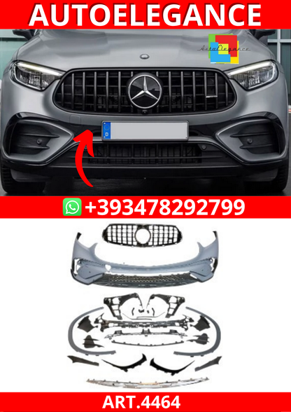 ART.4464 Paraurti Anteriore Mercedes X254 GLC 2023+ look AMG GLC63