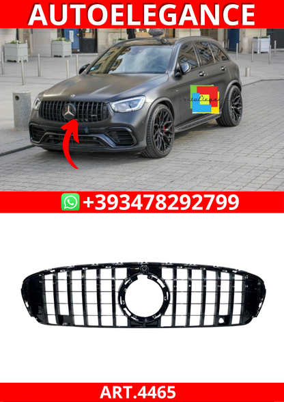 ART.4465 GRIGLIA Mercedes GLC X253 2020 Look GT Black II Fotocamera