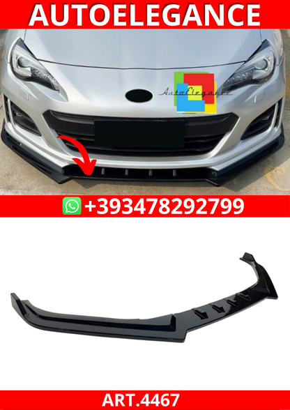 ART.4467 SPLITTER Subaru BRZ 2017-2020 Nero Lucido