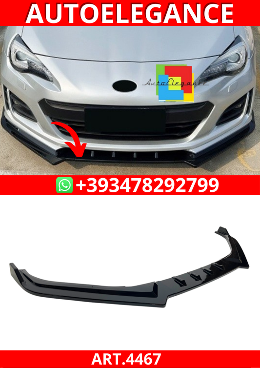 ART.4467 SPLITTER Subaru BRZ 2017-2020 Nero Lucido