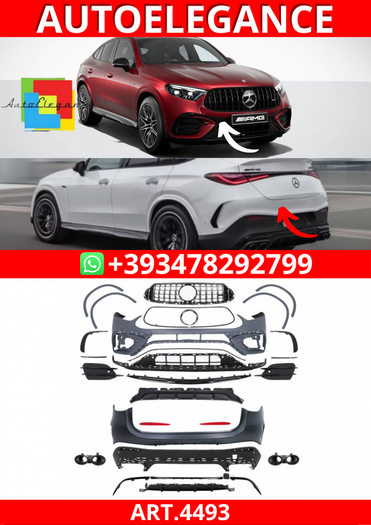 ART.4493 BODYKIT Mercedes GLC-Class X254 SUV (2022-up) GLC43 Design