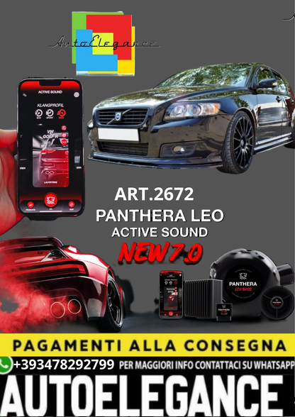 💥💣 ART.2672 PANTHERA SOUND SYSTEM ADATTO PER Volvo V50F💣💥