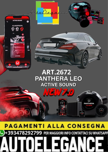 💥💣 ART.2672 PANTHERA SOUND SYSTEM ADATTO PER Mercedes-AMG CLA A45 AMG C117💣💥