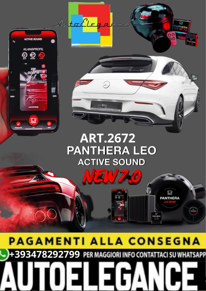 💥💣 ART.2672 PANTHERA SOUND SYSTEM ADATTO PER Mercedes-AMG CLA AMG-LineX118💣💥