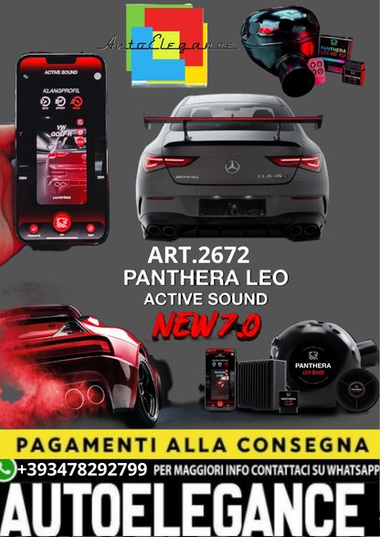 💥💣 ART.2672 PANTHERA SOUND SYSTEM ADATTO PER Mercedes-AMG CLA Coupe C118💣💥
