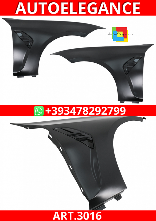 ART.3016  Parafanghi anteriori adatti per BMW Serie 3 G20 G21 (2018-2025)