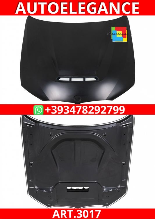 ART.3017  Cofano adatto per BMW Serie 3 G20 Berlina G21 Touring (2018-2025)