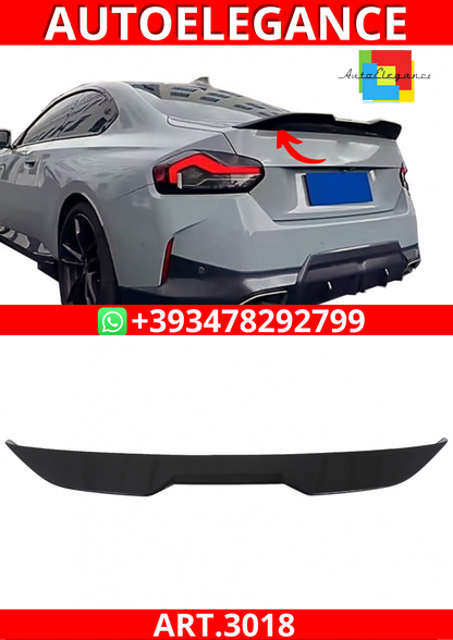 ART.3018  SPOILER BMW Serie 2 G42 Coupe 2022+  Nero lucido