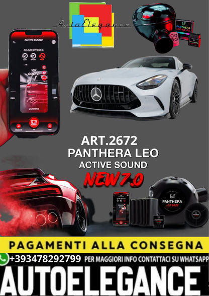 💥💣 ART.2672 PANTHERA SOUND SYSTEM ADATTO PER Mercedes-AMG GT 63 55 S C192💣💥