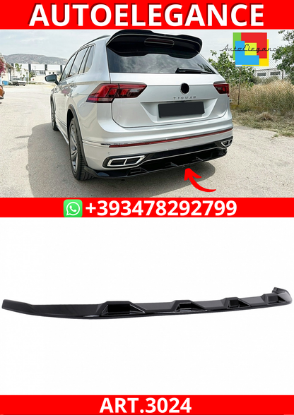 ART.3024  SPLITER POSTERIORE VW Tiguan II Mk2 R/ R Line Facelift (2020-2024)