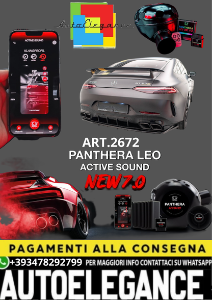 💥💣 ART.2672 PANTHERA SOUND SYSTEM ADATTO PER Mercedes-AMG GT 63S💣💥