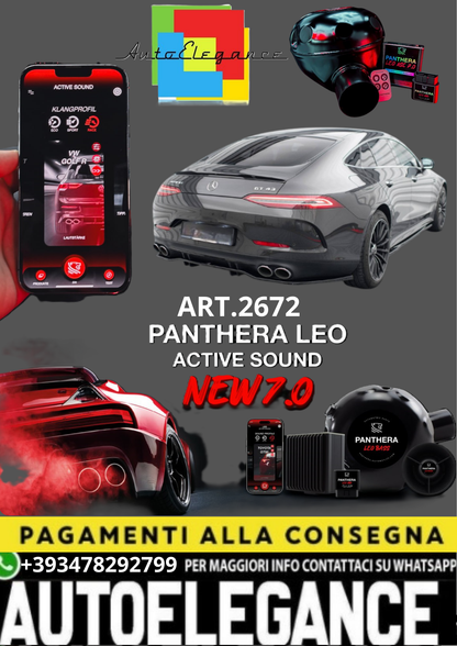💥💣 ART.2672 PANTHERA SOUND SYSTEM ADATTO PER Mercedes-AMG 53 4 porte coupé💣💥