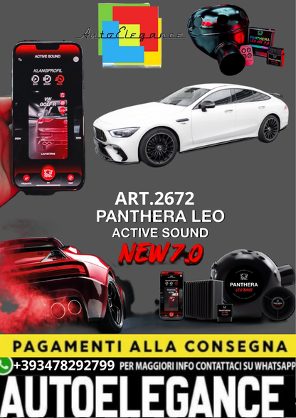 💥💣 ART.2672 PANTHERA SOUND SYSTEM ADATTO PER Mercedes-Amg GT 43 💣💥