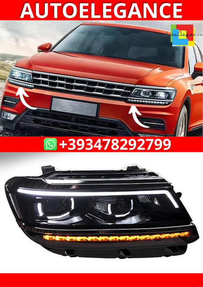 FARI  LED ADATTO  PER  VW TIGUAN  2017-2021