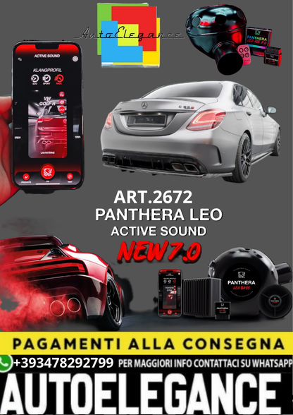 💥💣 ART.2672 PANTHERA SOUND SYSTEM ADATTO PER Mercedes-AMG C63 W205💣💥