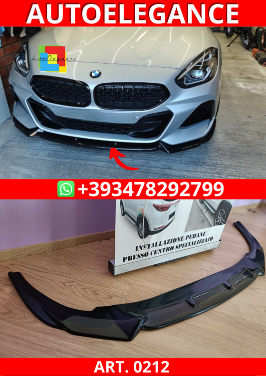 ART. 0212 SPLITTER BMW Z4 G29 2018+ M NERO LUCIDO