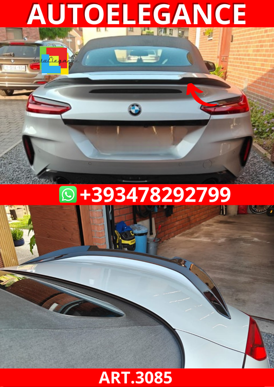 ART.3085  SPOILER  BMW Z4  G29 2018+ BOOT SPOILER glossy black