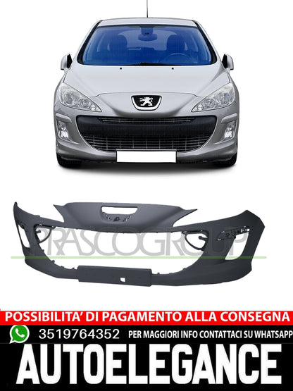 Paraurti Prasco Anteriore CON PRIMER Per Peugeot 308   7401LS