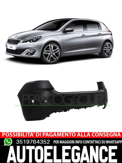 Paraurti Prasco Posteriore per PEUGEOT 308 1610767180
