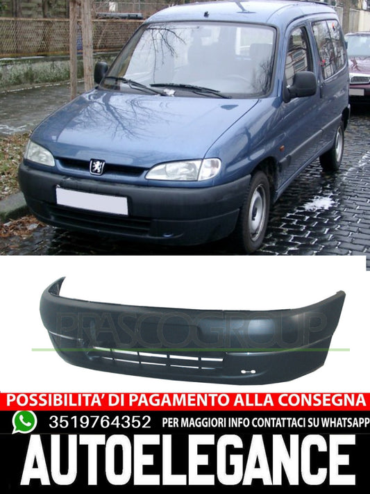 Paraurti Prasco Anteriore  MODANATURA CROMATA per CITROEN BERLINGO PEUGEOT RANCH